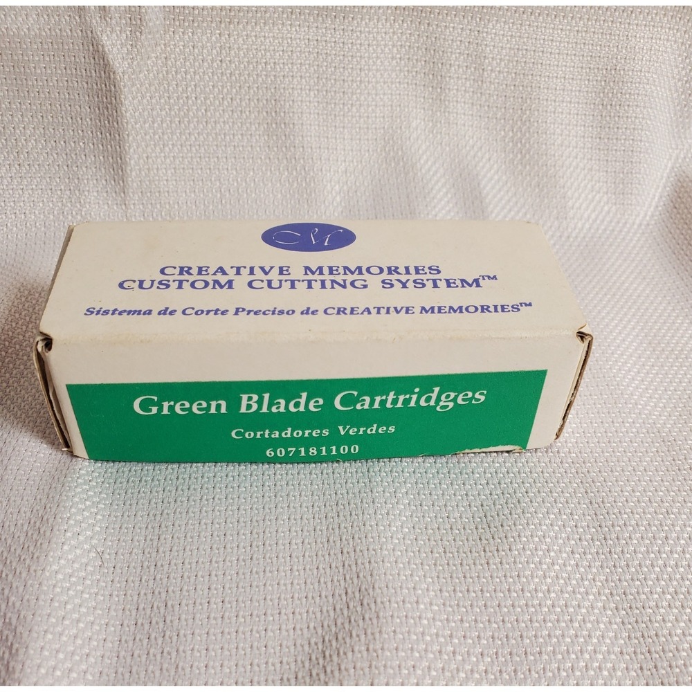 Creative Memories Custom Cutting System Green Blade Cartridge Replacement